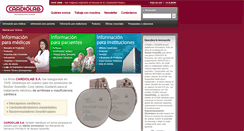 Desktop Screenshot of cardiolab.cvi.com.ar
